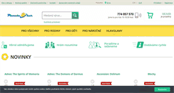 Desktop Screenshot of planetaher.cz